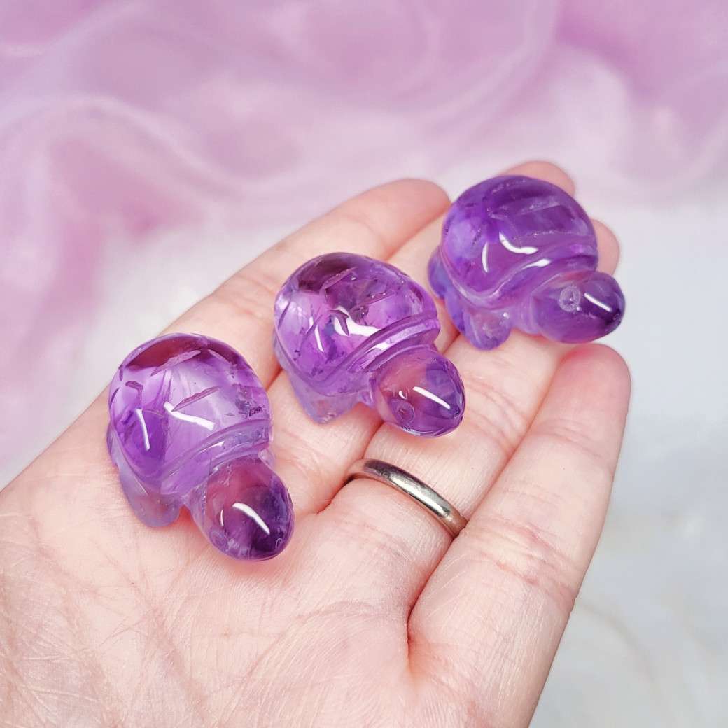 Amethyst Turtle Mini