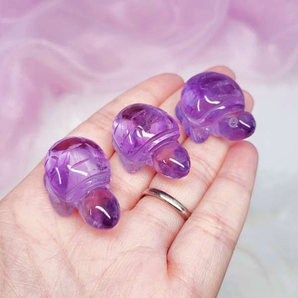 Amethyst Turtle Mini