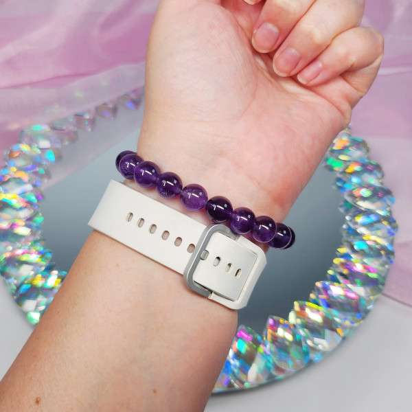 Amethyst Crystal Bracelet