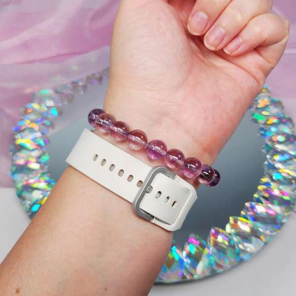 Light Amethyst Crystal Bracelet