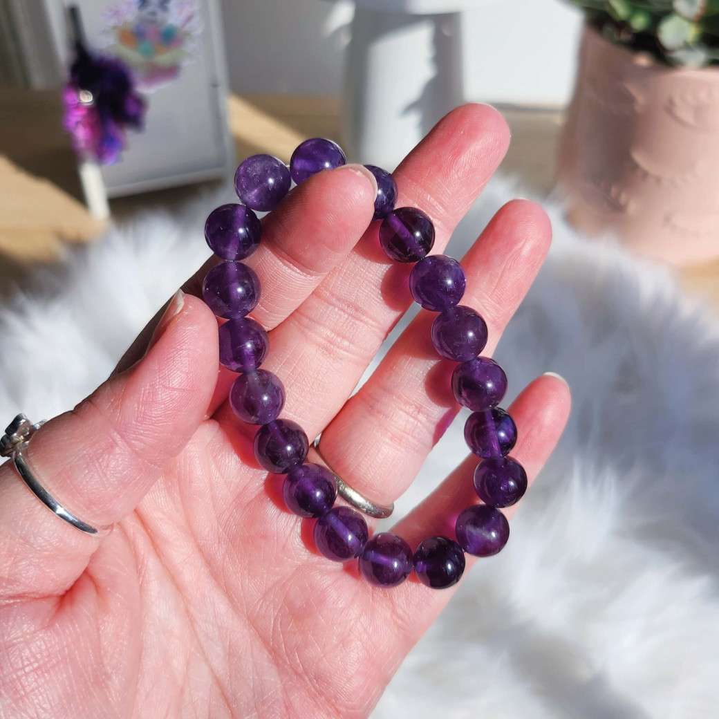 Amethyst Crystal Bracelet