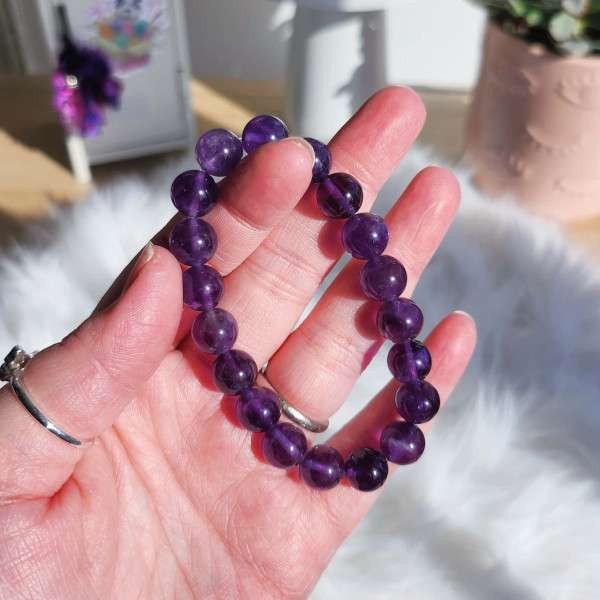 Amethyst Crystal Bracelet